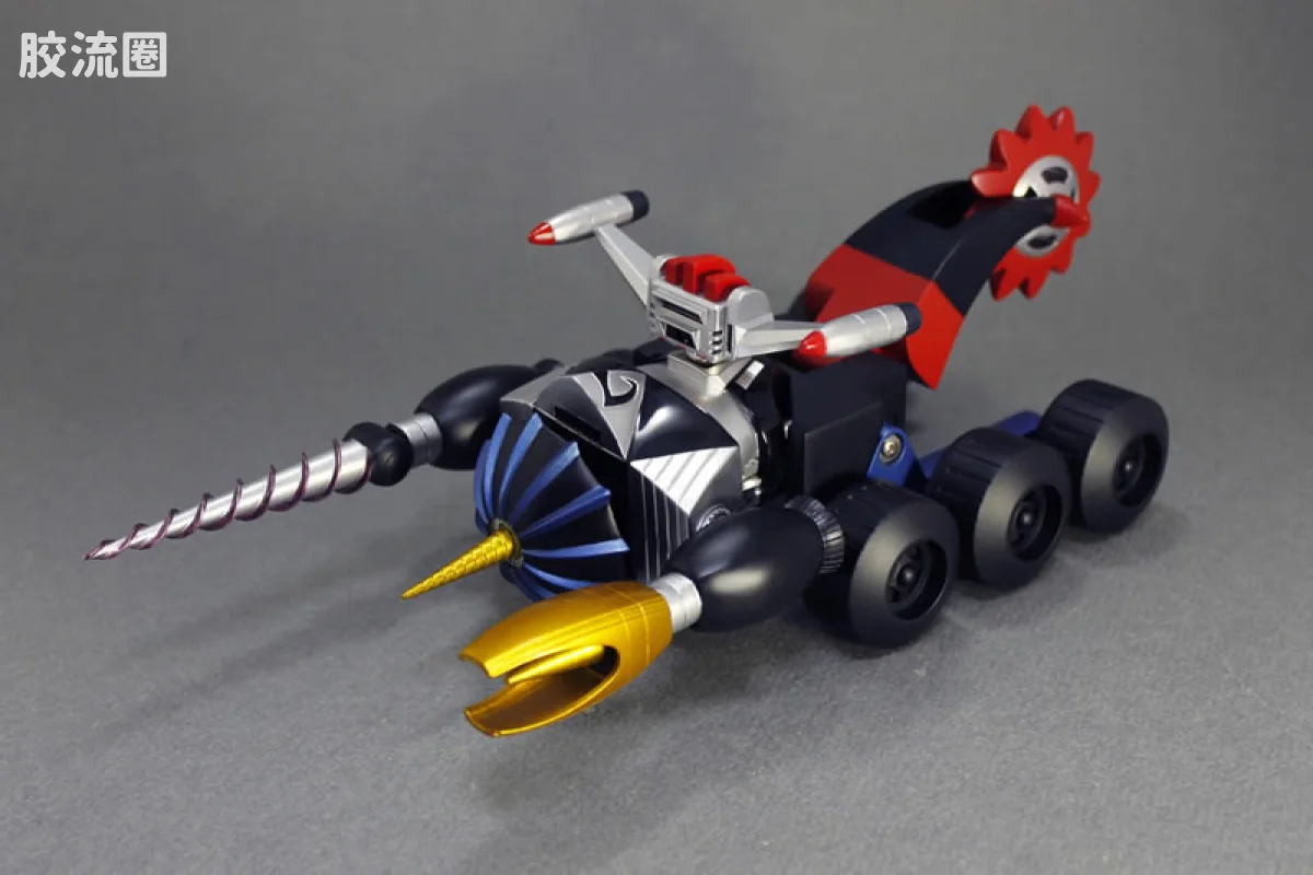 EVOLUTION-TOY机甲成品系列 Dynamite Action! HYBRID No.01 超人战队Barattack 黑色Barattack - 图片